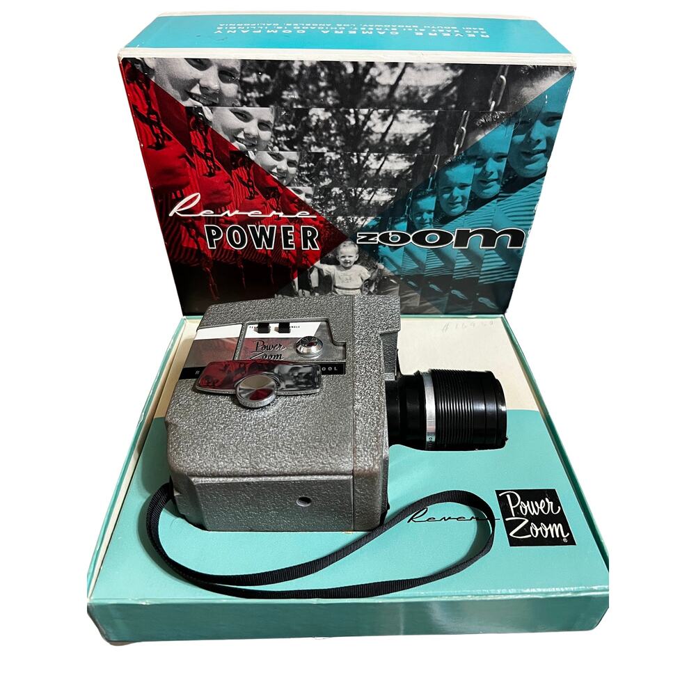 VTG Revere CA-116 Power Zoom 8mm Automatic Spool Movie Camera